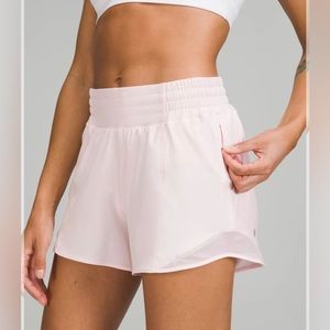 Hotty Hot High-Rise Lined Short 4” Strawberry Milkshake